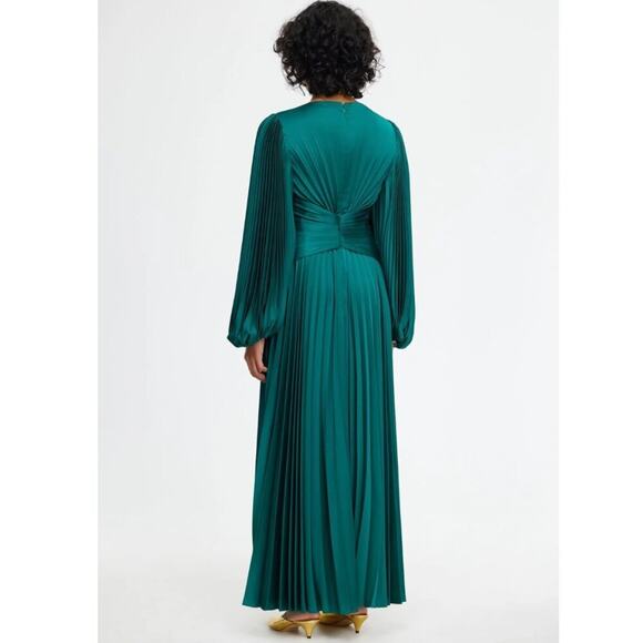 ACLER NORSEMAN MIDI DRESS MYRTLE GREEN - Picture 3 of 14